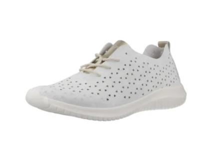 Sapatos De Mulher Eoligeros Liberte Combi Tecido Branco (37)