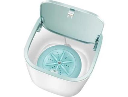 LESHP Mini Máquina de Lavar Ultrassônica - Azul - 3,8L - USB - 18W LESHP