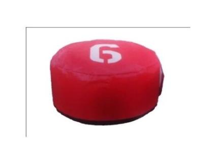 Decoração de Natal em plástico - JJA - Flor de Natal - Branco e dourado - Contemporâneo - Design - L. 30 x D. 10 mm