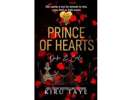 Livro Prince of Hearts de Kiru Taye (Inglês)