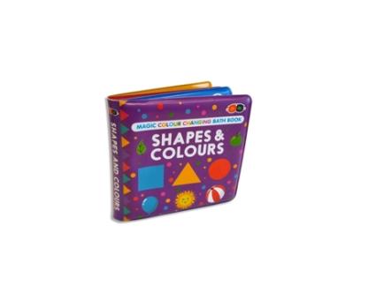 Livro Magic Colour Changing Bath Book - Shapes amp Colours de Buddy and Barney (Inglês)