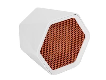 FHE Mini Aquecedor Elétrico Pequeno de Mesa Portátil Suprimentos de Escritório Domésticos Branco 1000W (Plugue UE 220V) ARAMOX