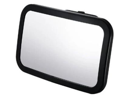 Espelho retrovisor de vigilância para bebê espelho de carro para bebê criança rotação de 360 ° inclinável e giratório preto FABLCREW