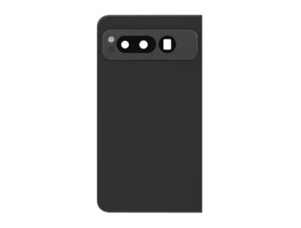 Clappio Tampa da bateria para Google Pixel Fold Peça compatível Preto