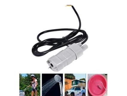 Bomba submersível vil dc 12v dc 12v 5m cabeça de bombeamento mini escova de motor submersível bomba de água para fonte de jardim em estoque FYDUN