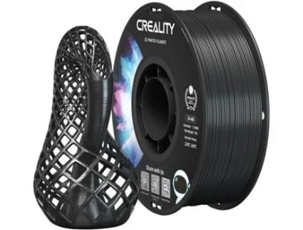 Creality Cr Abs Filament 1,75 Mm Preto, 1 Kg Abs Filamento Para Impressora 3d, Excelente Resistência, Inodoro, Não Tóxico, Estabilidade Resistente, Co