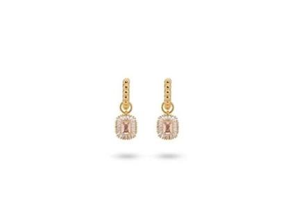 24kae Par De Brincos 24kae, Prata 925