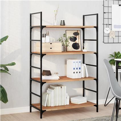 vidaXL Prateleira flutuante 80x40x2 cm acácia maciça acabamento a óleo
