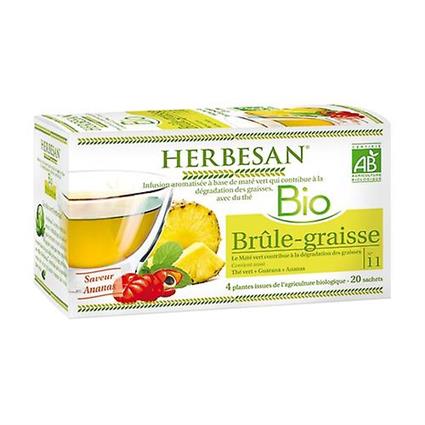 Herbesan Infusion Fat Burner ORGANIC 20 infusion bags (Pineapple)