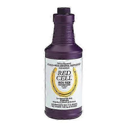 Horse Health Products Produtos de Saúde do Cavalo Red Cell Suplemento Vitamin-Ferro-Mineral para Cavalos, 32 Oz (Pacote de 1)