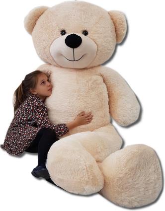 Viking Choice Ursinho de pelúcia XXL bege - 220 cm