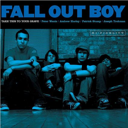 FUELED BY RAMEN Fall Out Boy - Take This To Your Grave (20º aniversário) [VINIL LP] Azul, Vinil Colorido, Anniversary Ed EUA importação