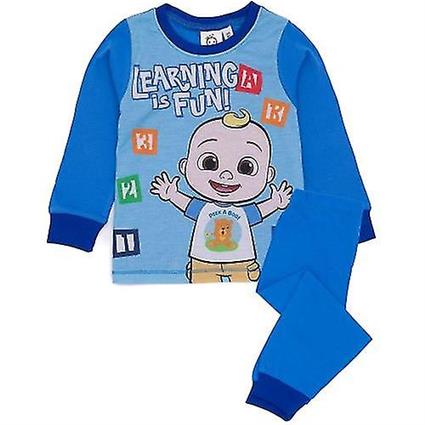 Cocomelon Boys Learning é divertido Pyjama Set Azul 3-4 Years