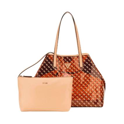 Guess BOLSO TUANA LARGE TOTE HWVV95, Marrón, Transparente - Ref.