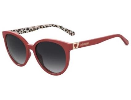 Óculos de Sol de Mulher MOSCHINO LOVE Rede Vermelho (56/17/145 cm)