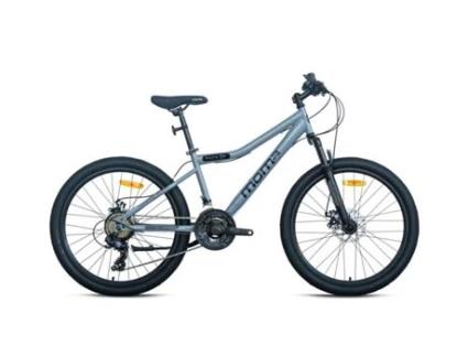 Bicicleta Junior ROCK 24 Mountain Bike, 21 Velocidades Full SHIMANO, Freio a Disco, Garfo de Suspensão Dianteira.