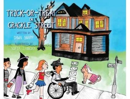 Livro Trick-or-Treat on Crackle Street de Dawn Snapp (Inglês)