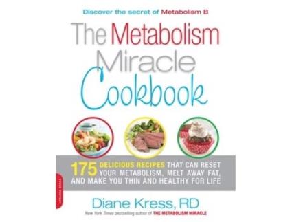 Livro Metabolism Miracle Cookbook Diane Kress (Inglês)