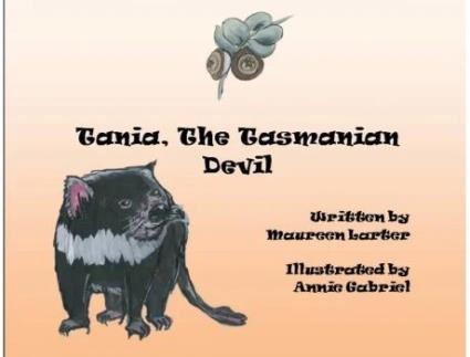 Livro Tania, the Tasmanian Devil (Alphabet Animals of Australia) Maureen Larter (Inglês)