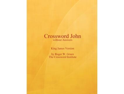 Livro Crossword John Without Answers Roger Gruen (Inglês)
