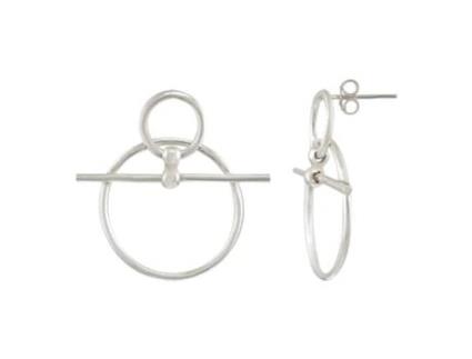 Brinco em prata Single Silver Clow prata 925 PLATA ÚNICA
