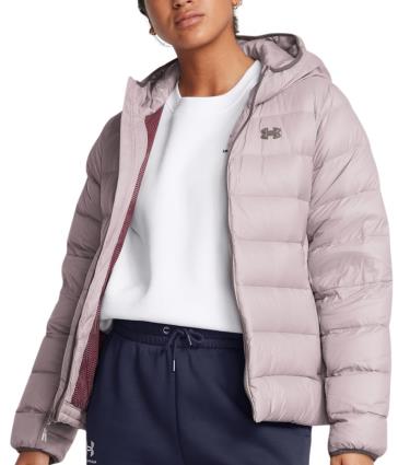 Casaco com capuz Under Armour LEGEND DOWN HOODED JACKET-GRY