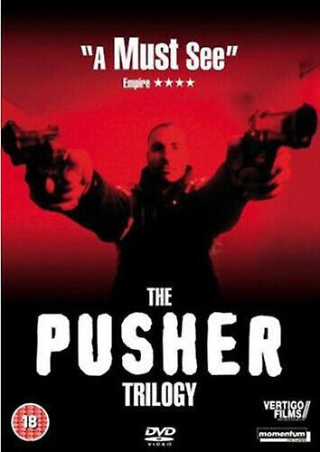 Pusher Trilogy DVD (2006) Jesper Salomonsen Refn (DIR) cert 18 3 discos - Região 2