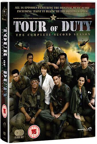Tour of Duty Complete 2ª Temporada DVD (2012) Stephen Caffrey cert 15 5 discos - Região 2