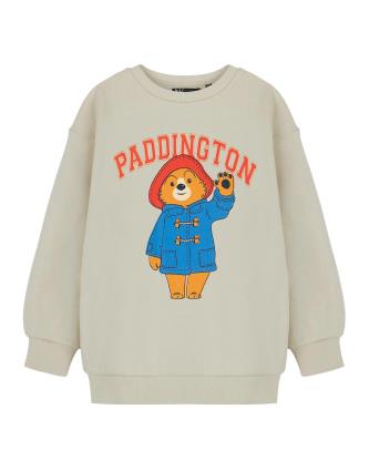 Moletom Unissex para Crianças Paddington Bear Bege Wave 5-6 Years