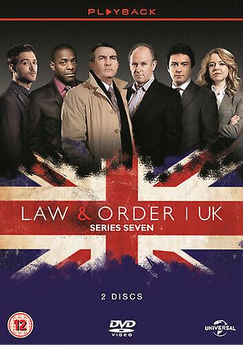 Law and Order - UK Season 7 DVD (2013) Bradley Walsh cert 12 2 discos - Região 2