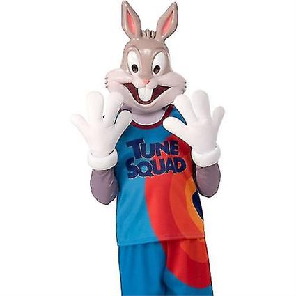 Space Jam Espaço Jam Bugs Bunny Mask Set Branco/cinza One Size