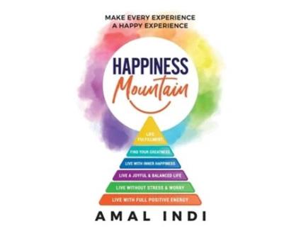 Livro Happiness Mountain de Amal Indi (Inglês)