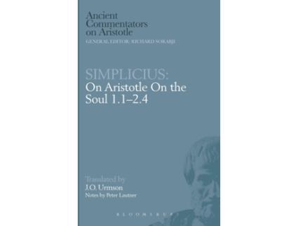 Livro Simplicius: On Aristotle On the Soul 1.1-2.4 J.O. Urmson (Inglês)