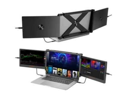 Extensor de Tela para Laptop GTMEDIA Mate X Monitor Portátil de Tela Dupla