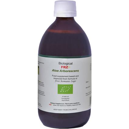 Suplemento Bio Aloe Arborescens FRZ Alcohol Free