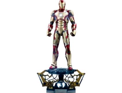 Figura Hot Toys IRON MAN 3 IRON MAN Mark Xlii Deluxe Figura de Ação em Escala 1:4