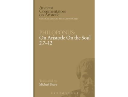 Livro On Aristotle on the Soul 2.7-12 John Philoponus (Inglês)