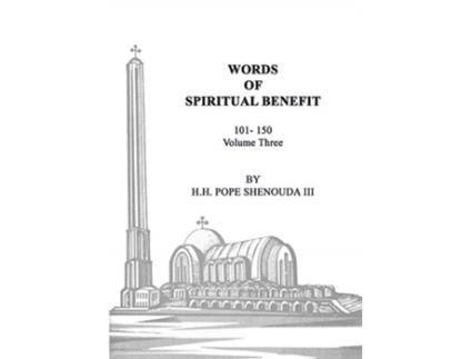 Livro Words of Spiritual Benefit Volume 3 Pope Shenouda III (Inglês)