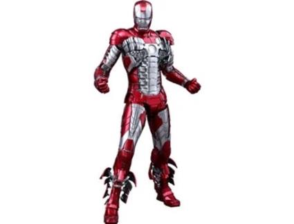 Figura Hot Toys IRON MAN 2 Mark V Diecast 1:6 Escala 12 Figura de Ação