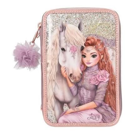 Top Model Estuche Triple Viva Violet con Accesorios 13292 DEPESCHE