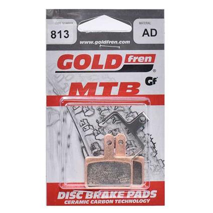 Goldfren Pastilhas De Freio A Disco Sinterizadas Gf-813 Ad Shimano Deore Ceramic Treatment 25 Unidades