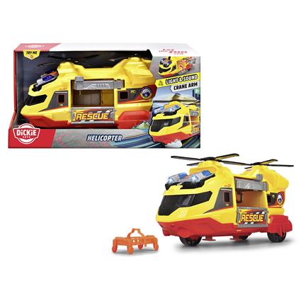 Dickie Toys Helicóptero De Resgate Luz E Som 30 Cm