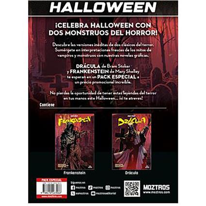 Moztros Producciones Banda Desenhada Dracula And Frankenstein