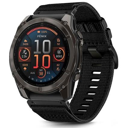 Tech Protection Pulseira Clássica Para Garmin Fenix 5x/5x Plus/6x/6x Pro/7x/8 Nylon 51mm