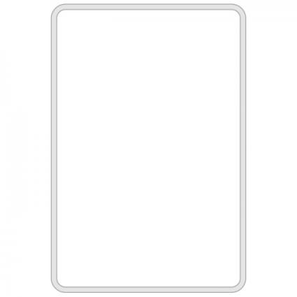 Led Sign 40 Rectangle (cold white)
