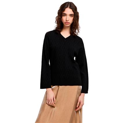 Armani Exchange Suéter Com Decote Em V Xw000578_af12875