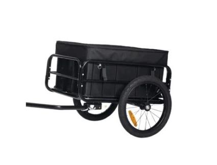 Remolque De Bicicleta Trekker Con Caja De Plástico