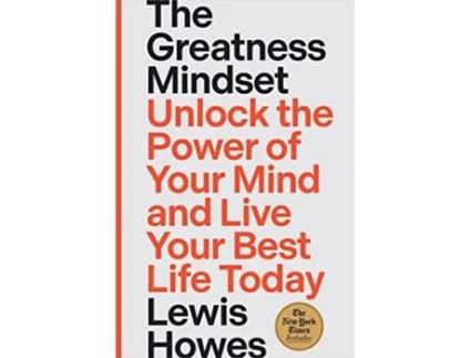 Livro Greatness Mindset de Lewis Howes (Inglês - Capa Dura)
