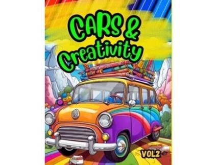 Livro Cars amp Creativity vol2 Exciting cool coloring book for kids ages 5 and up de Tobba (Inglês)