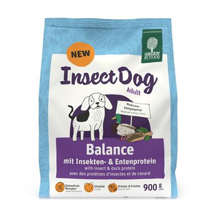 Green Petfood InsectDog Balance Insetos e Frango - 900 g